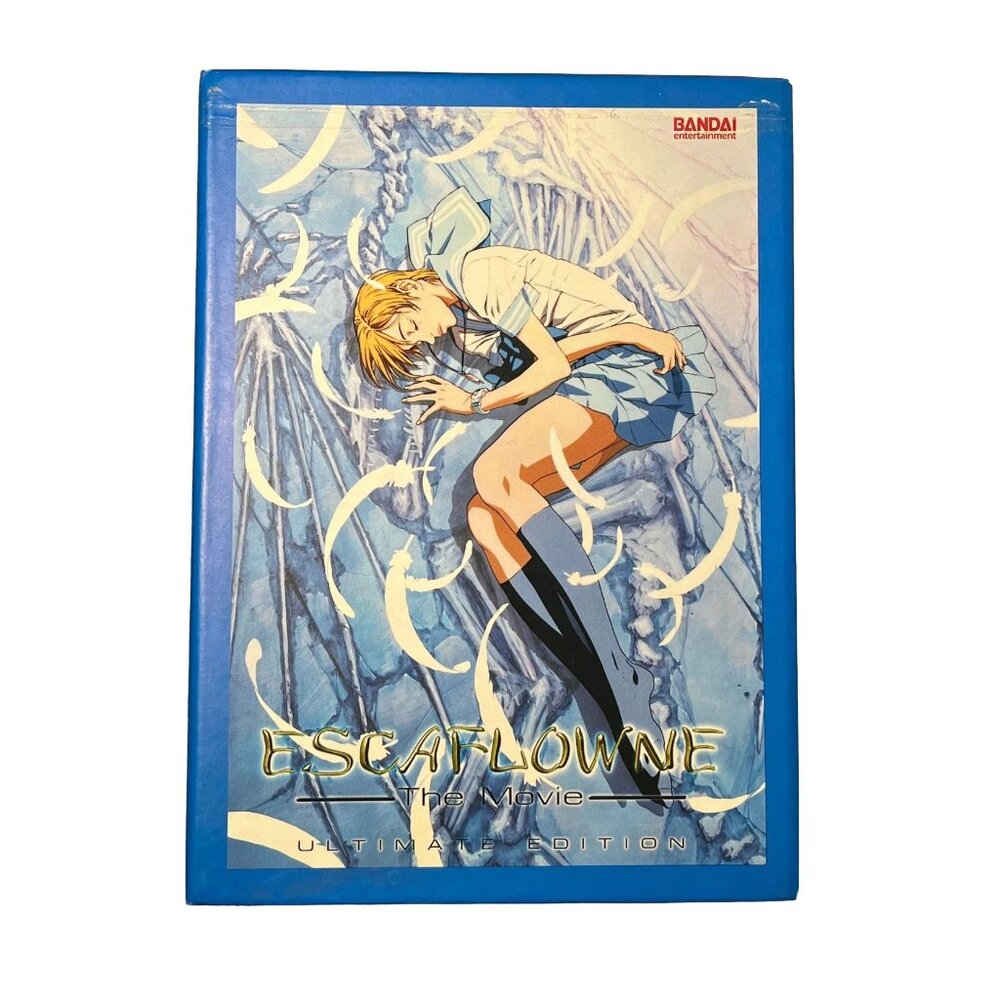 Escaflowne The Movie (DVD, 2000, 3-Disc Set, Ultimate Edition) No Booklet